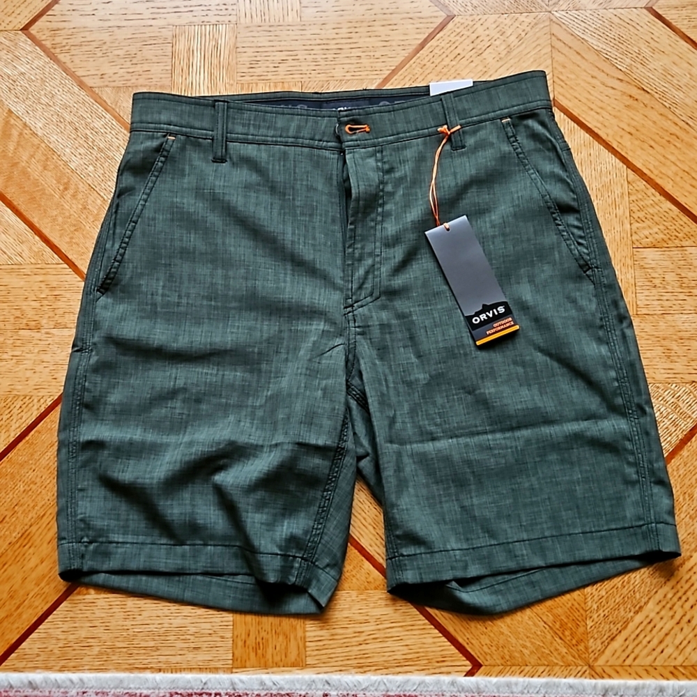 Orvis tech chambray short 34w